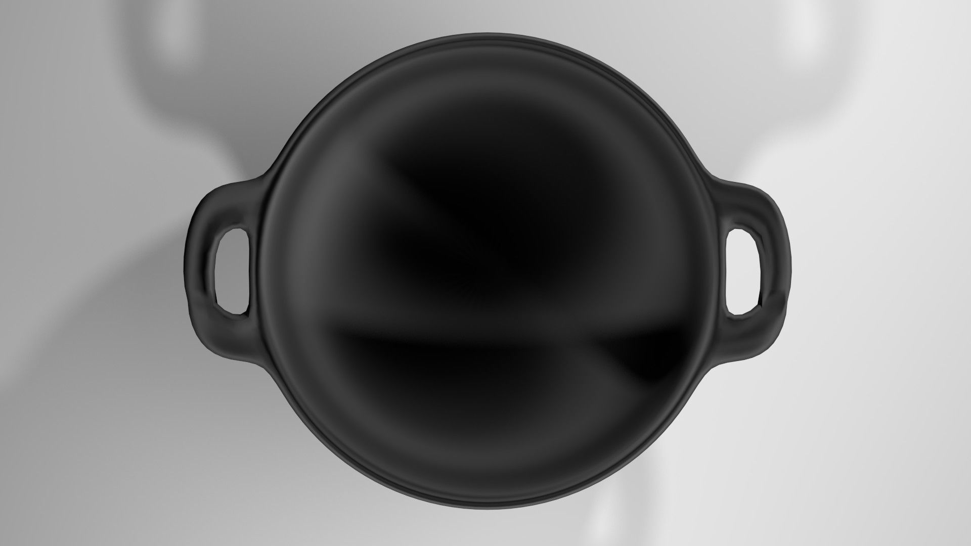 Cauldron 1 pot 3D model_2