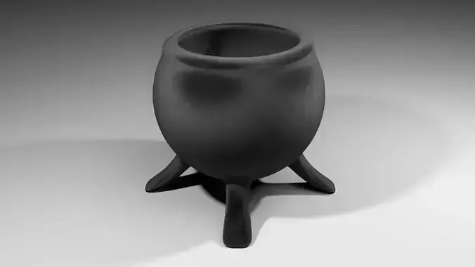 Cauldron 3 vase