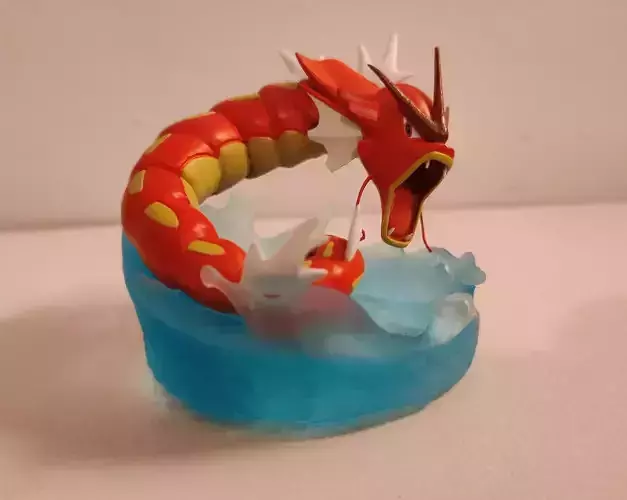 Gyarados shiny pokemon 3D print model 3D print model