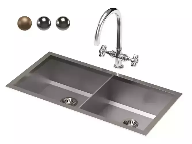 Top mounted rectangular sink with divider