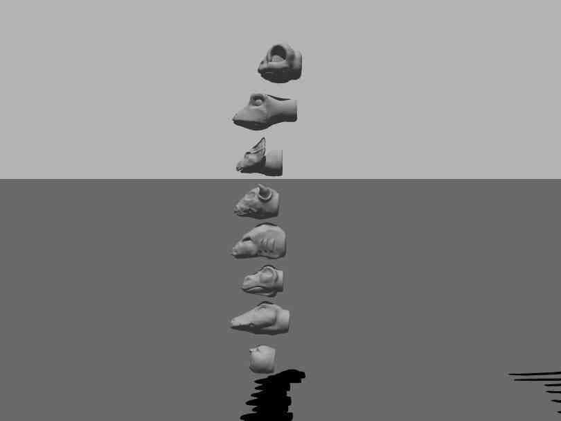 Piece Together Wand Free 3D model_2