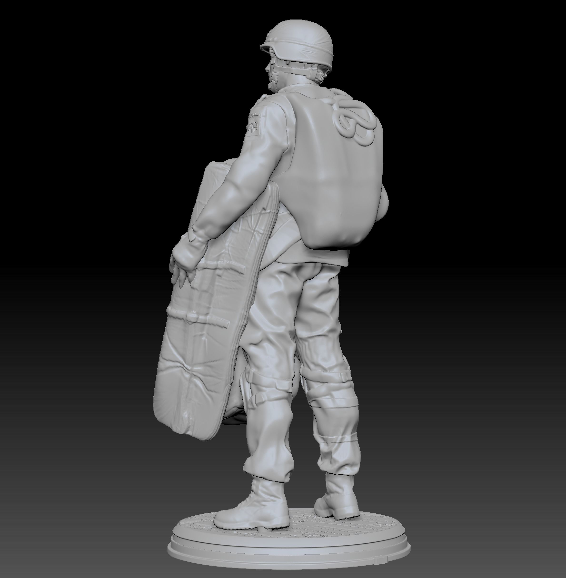 US Army Paratrooper 3d Print Kit 3D print model_3