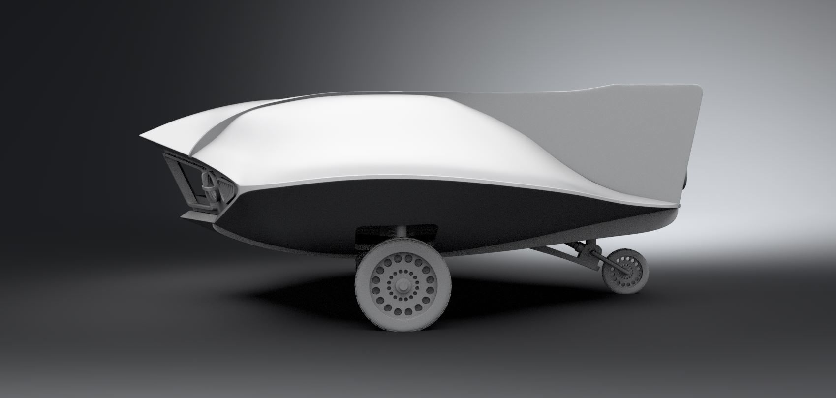 FS1 Flying Sub Scale model  3D print model_1