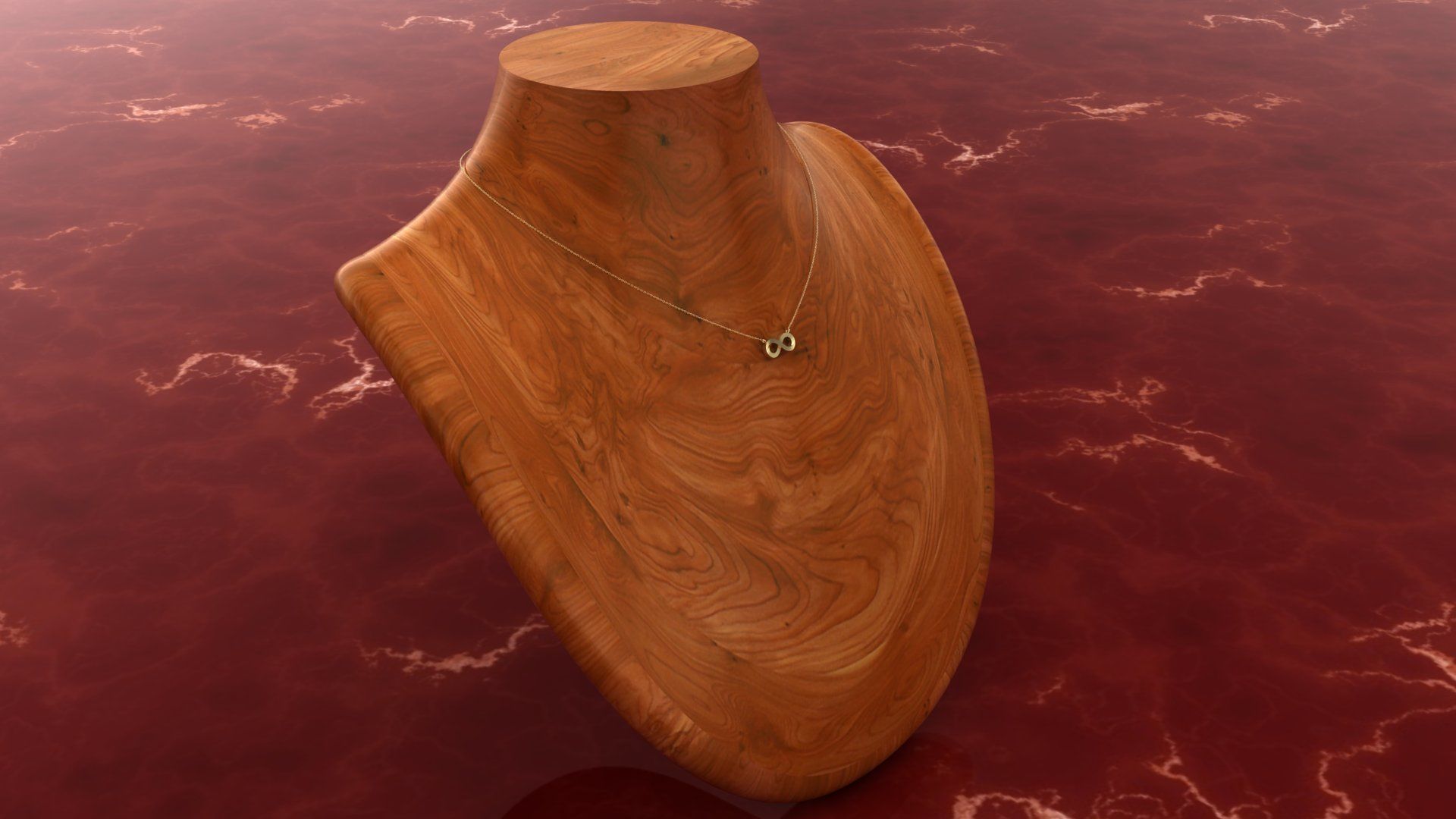 Pendant P10 The luxury female pendant 3D print model_24