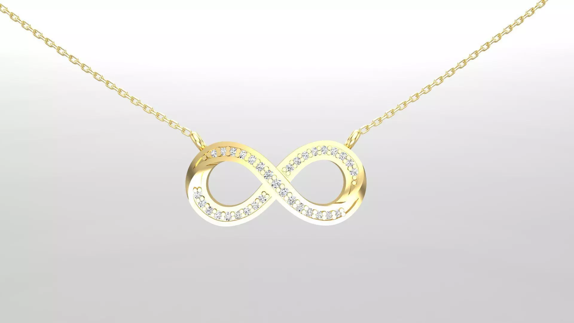 Pendant P11 The luxury female pendant with gem 3D print model_0