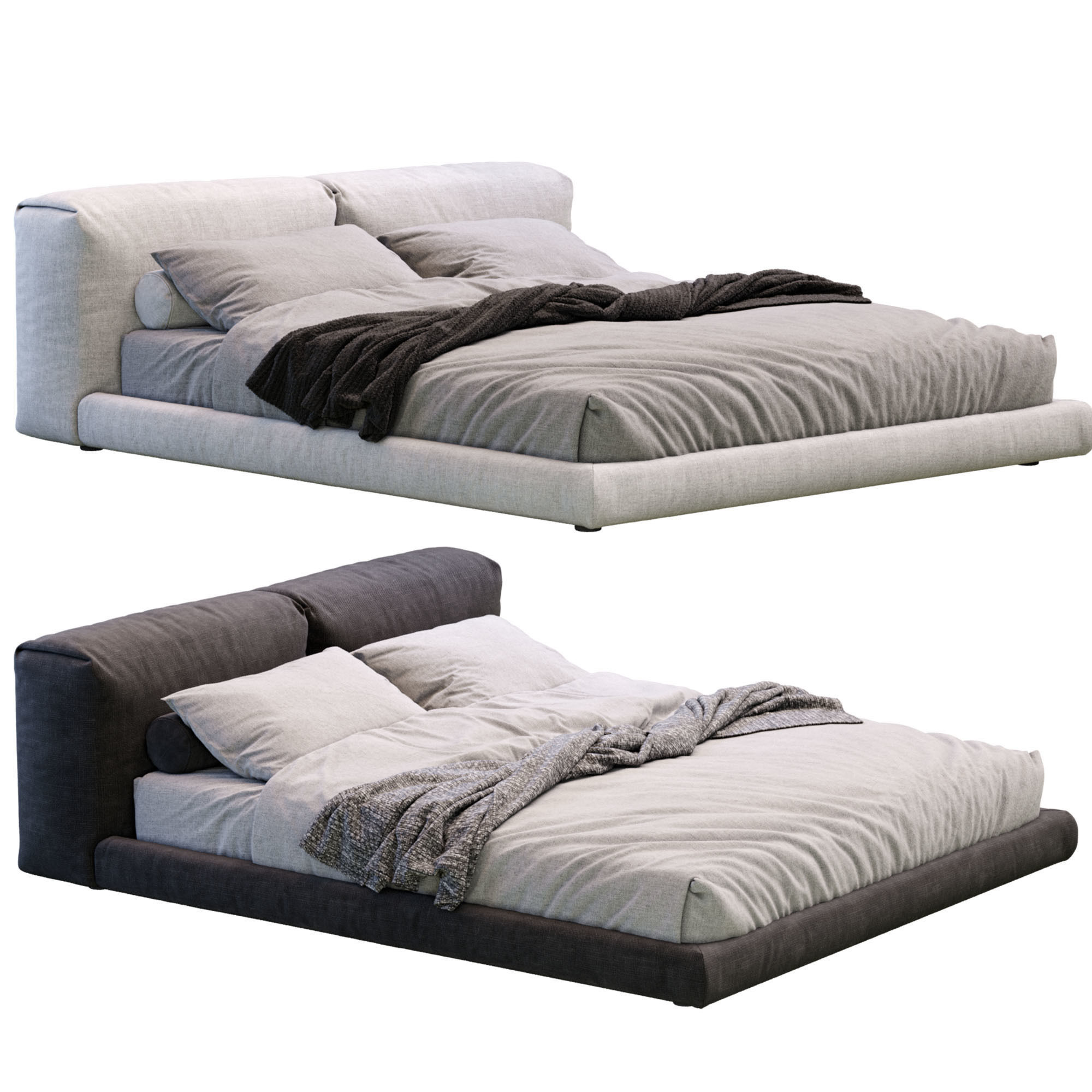 Bed Boca Lomo 3D model_6