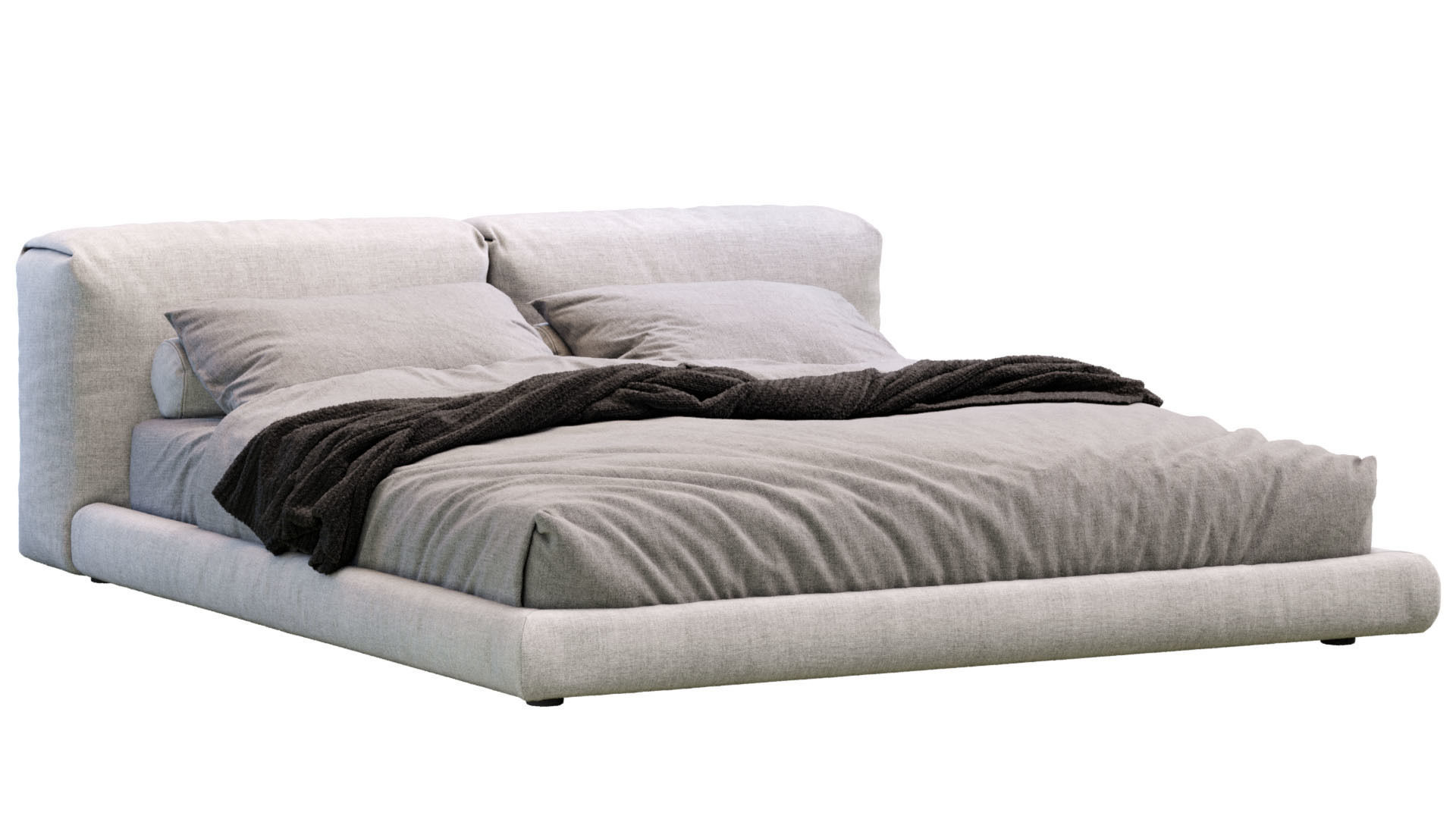 Bed Boca Lomo 3D model_1