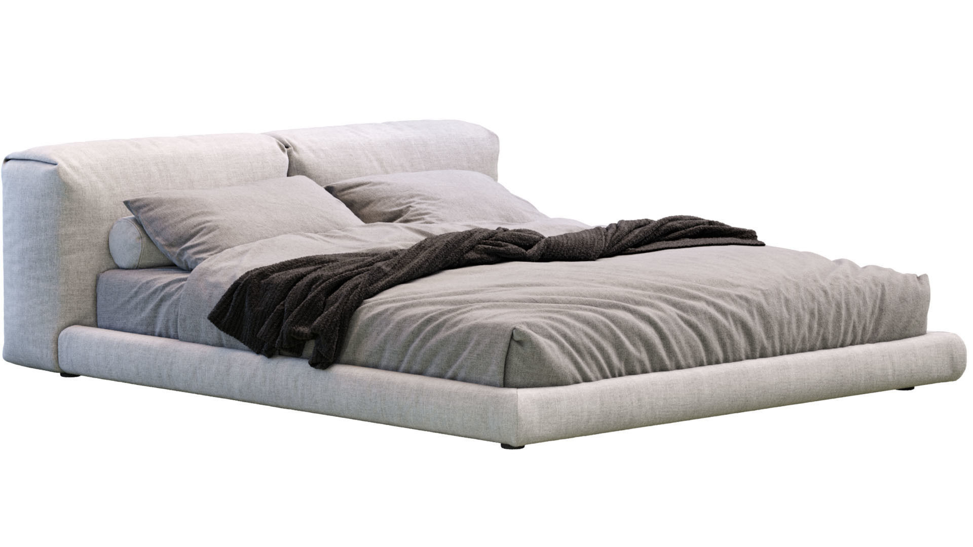 Bed Boca Lomo 3D model_2