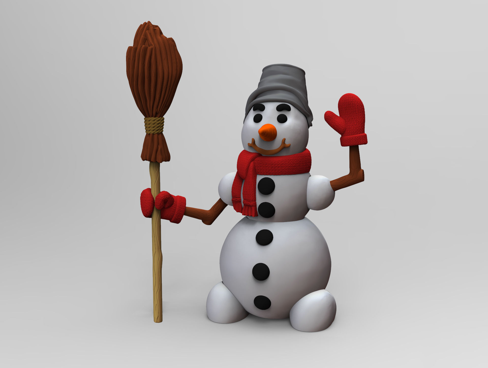 SNOWMAN - CONSTRUCTOR 3D print model_20