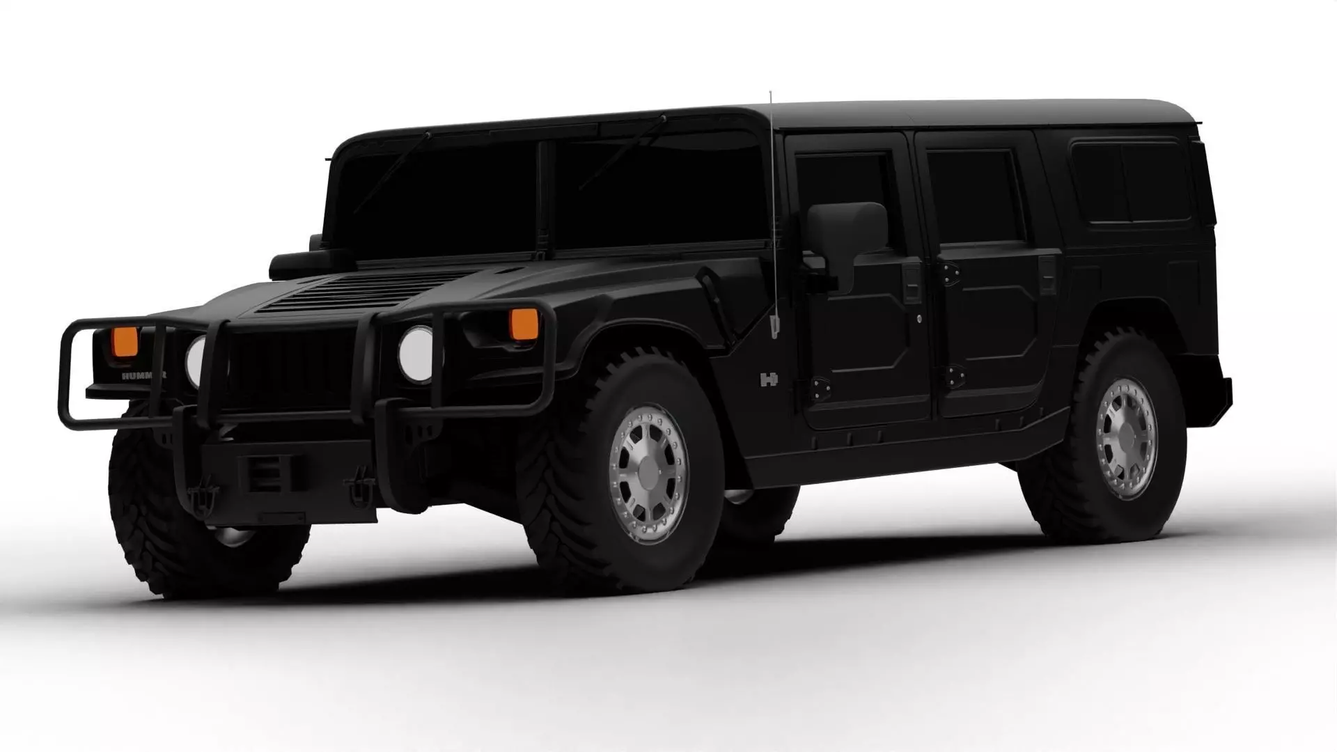 Hummer H1 3D model_0