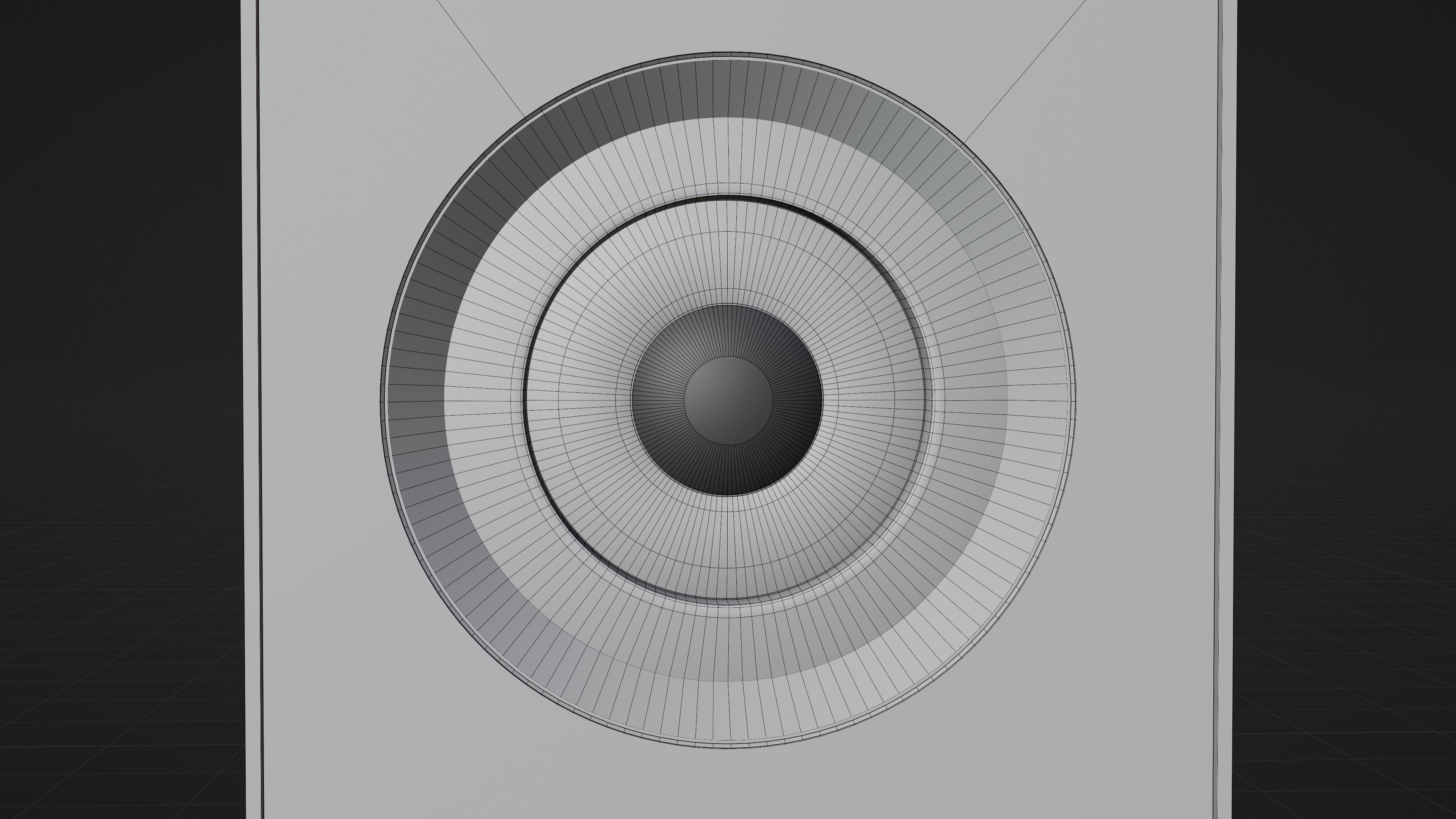 Speaker box Free low-poly 3D model_7