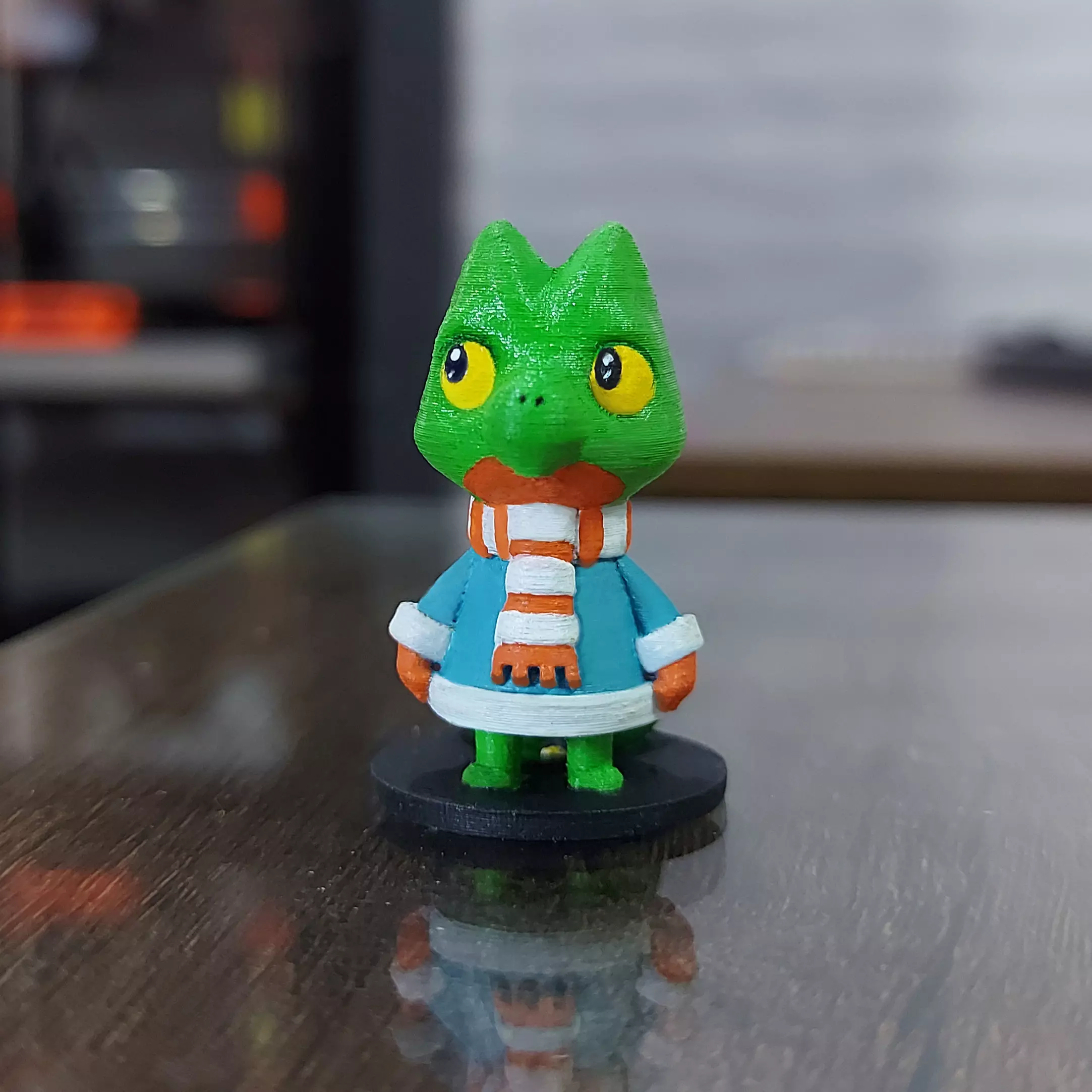 Treecko Christmas Pokemon 3D print model_0