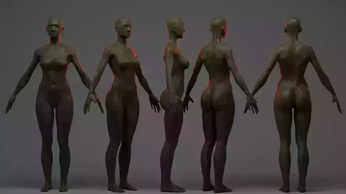 Body Female 2 3D model