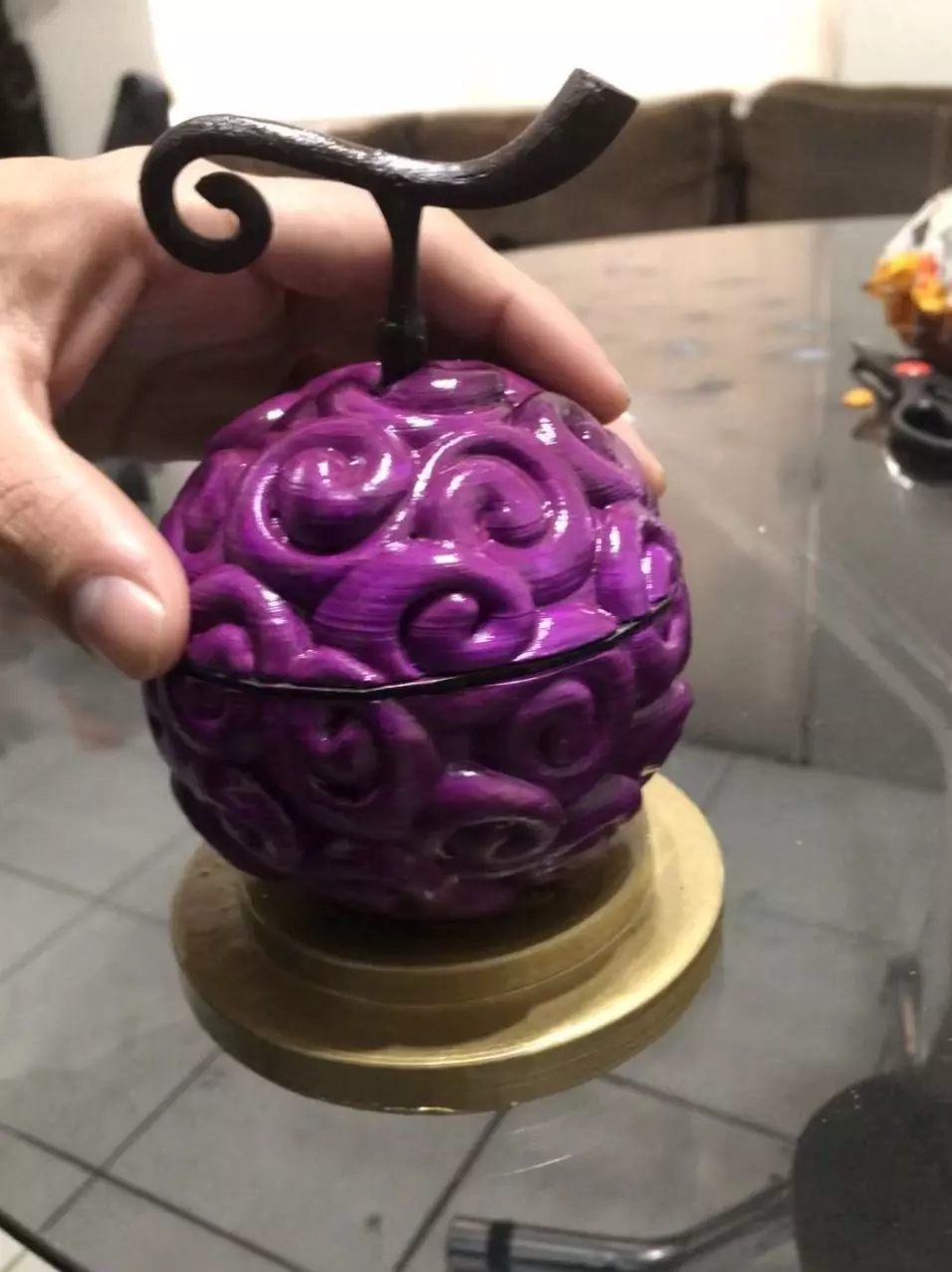 Jewelry Box Gomu Gomu no mi devil fruit from One Piece 3D print model_0