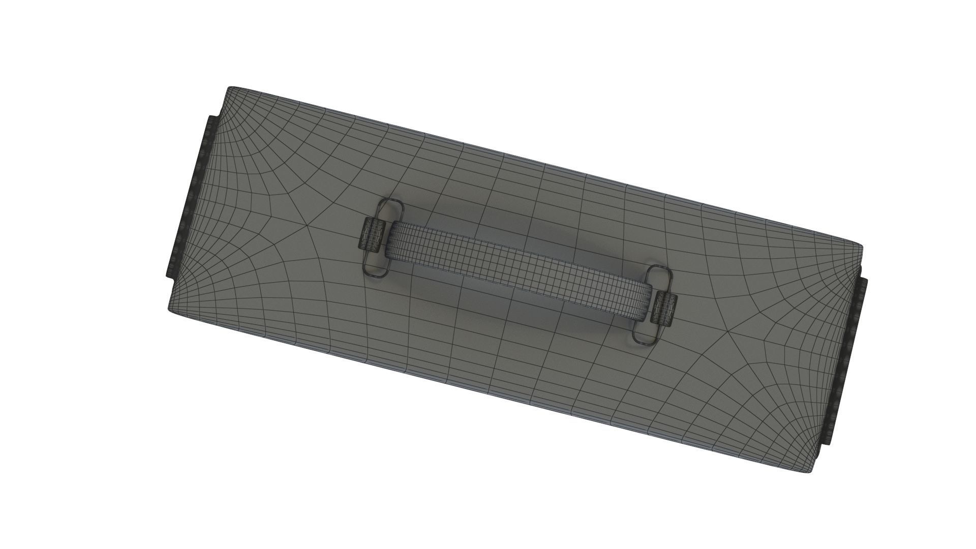 Ammo Metal Box with bullets 3D model_21