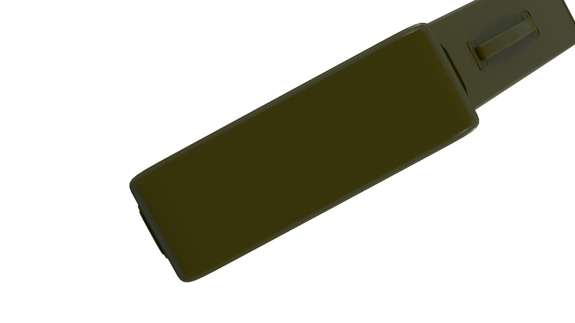 Ammo Metal Box with bullets 3D model_14