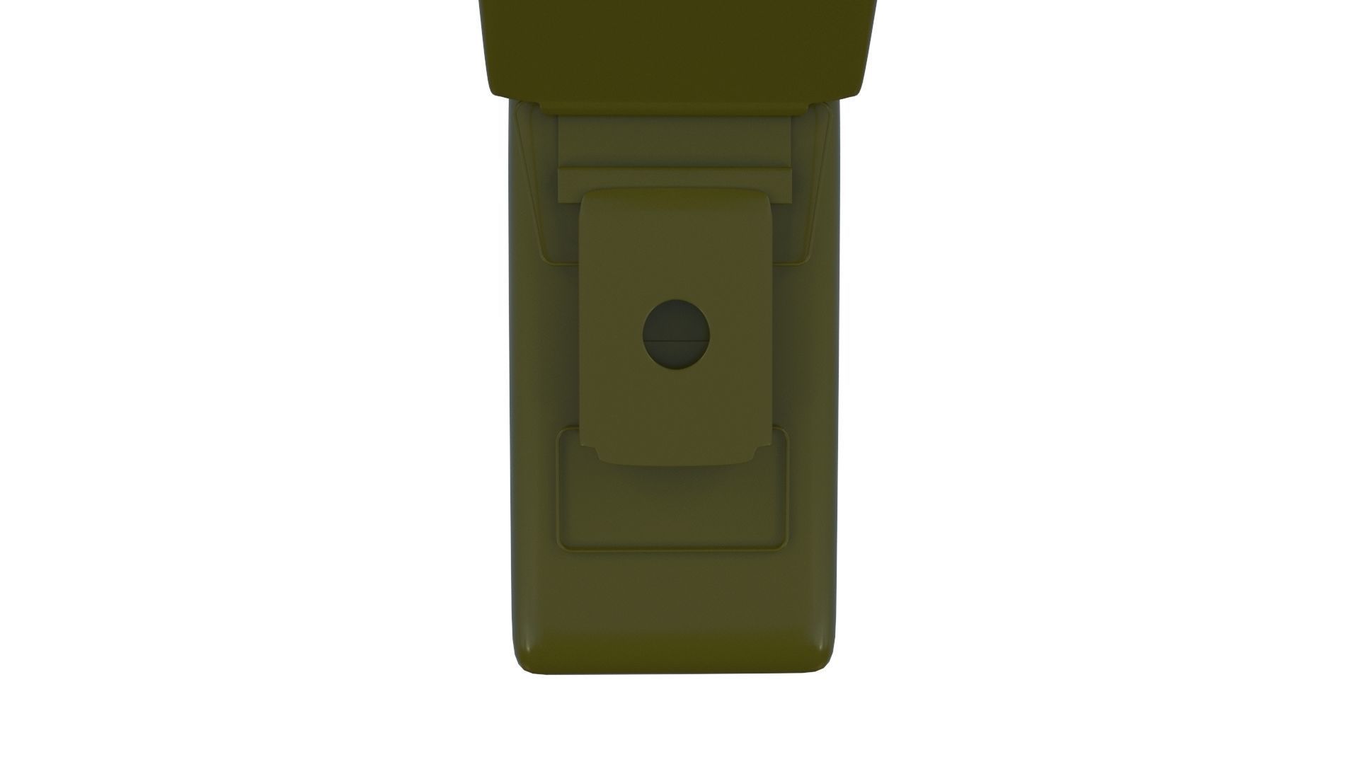 Ammo Metal Box with bullets 3D model_12