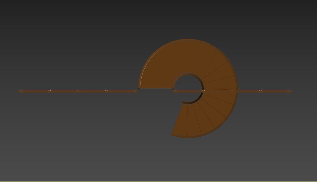 Spiral stairs 3D model_19