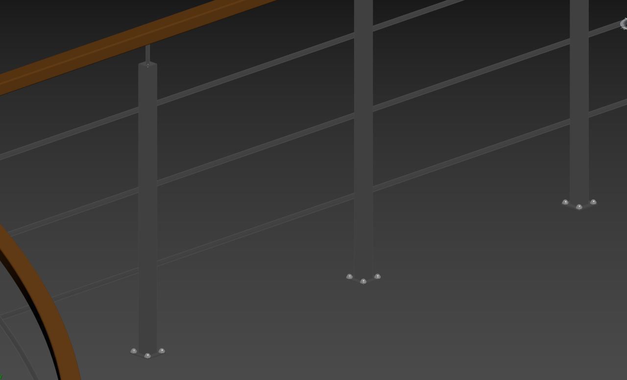 Spiral stairs 3D model_17