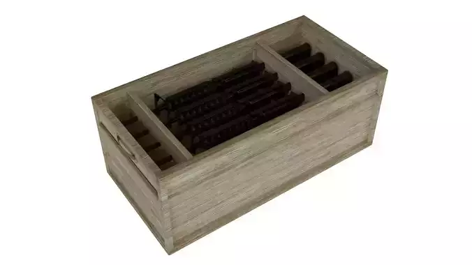 M4 Rifle Transport Wood Box