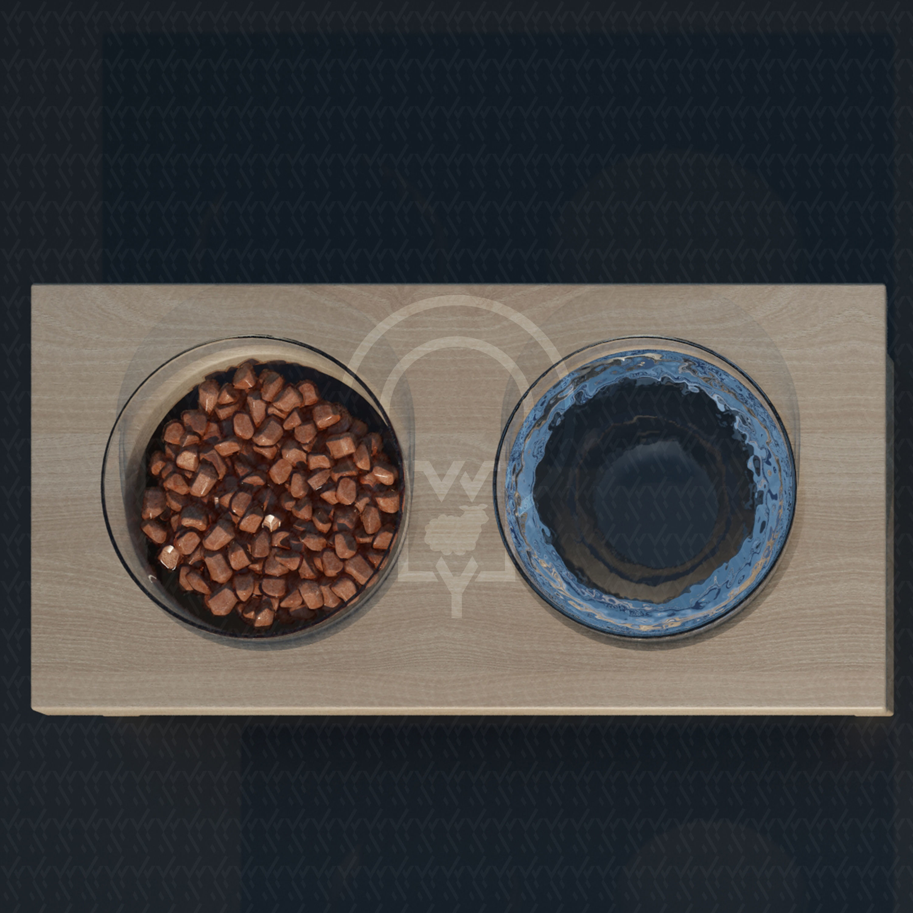 PET BOWL WET FOOD WATER 3D Model Collection_48