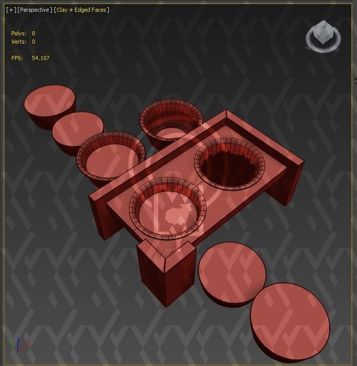 PET BOWL WET FOOD WATER 3D Model Collection_89