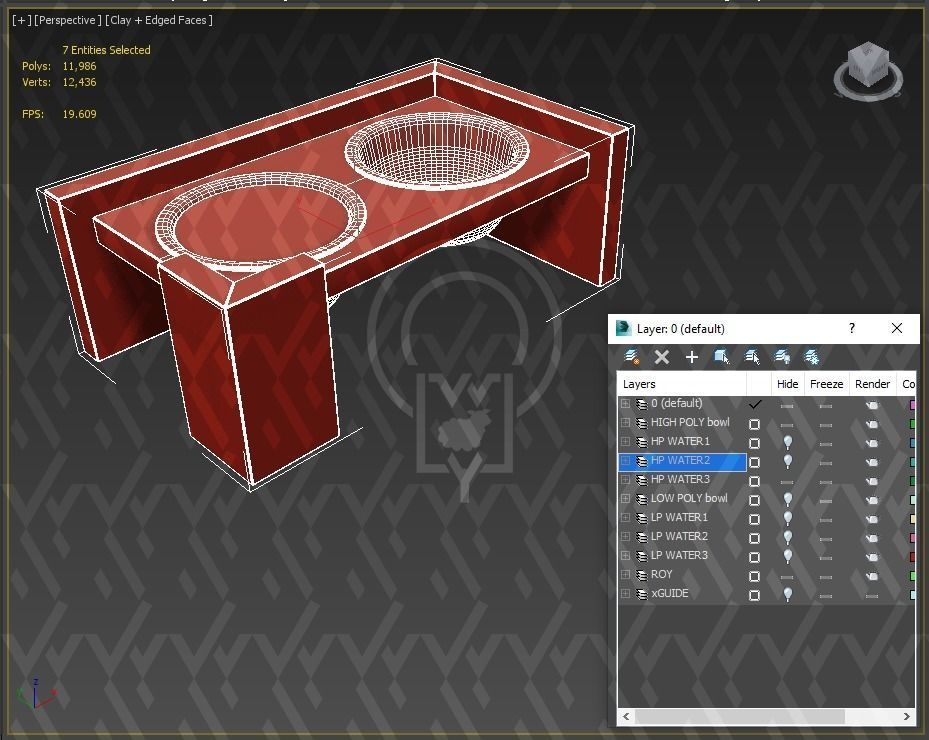 PET BOWL WET FOOD WATER 3D Model Collection_88
