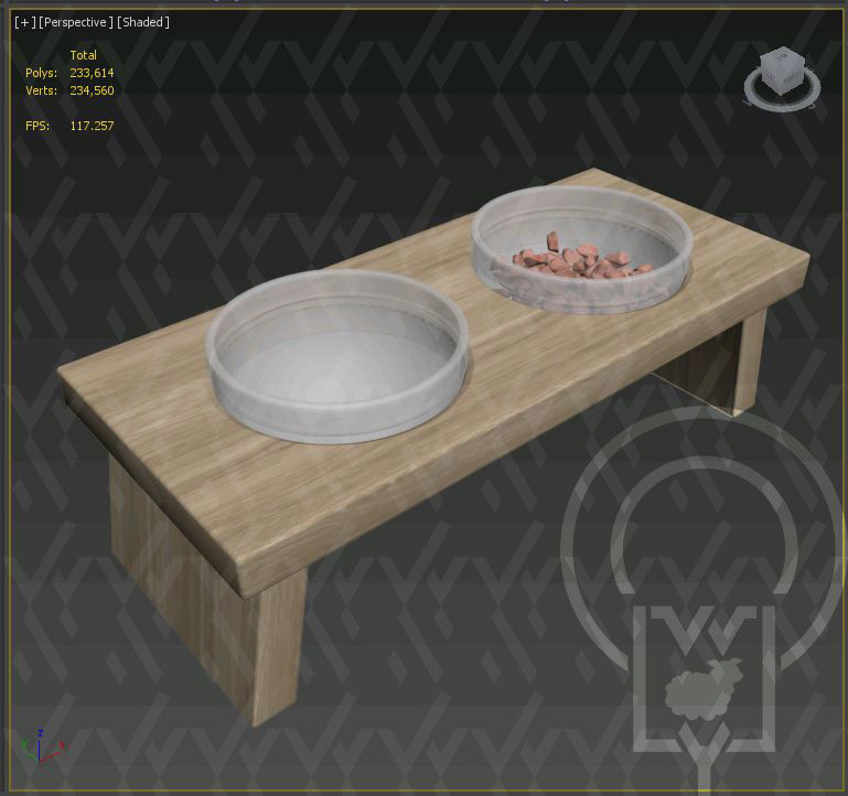 PET BOWL WET FOOD WATER 3D Model Collection_52