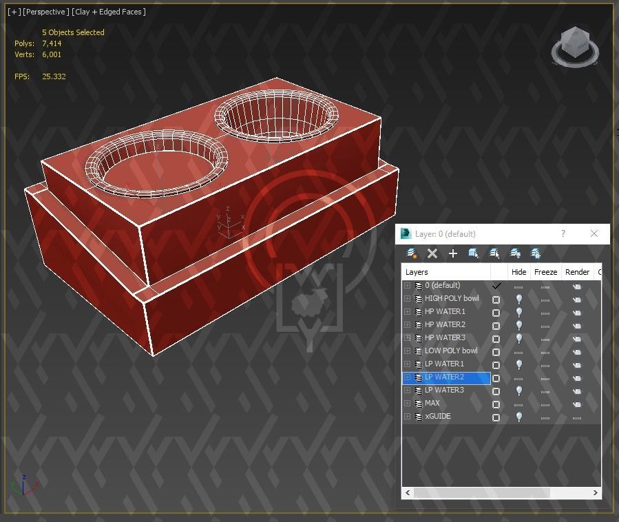 PET BOWL WET FOOD WATER 3D Model Collection_68