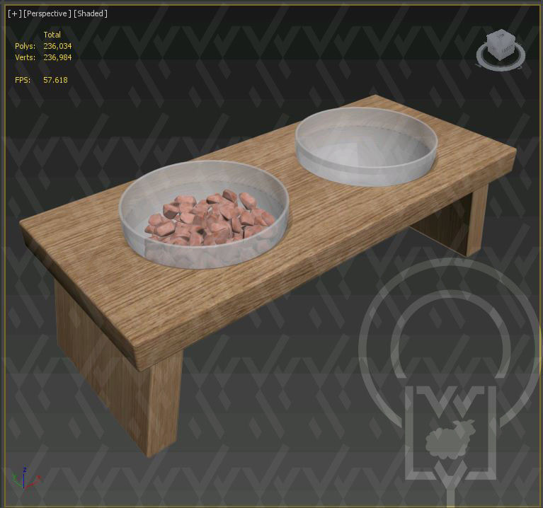 PET BOWL WET FOOD WATER 3D Model Collection_54