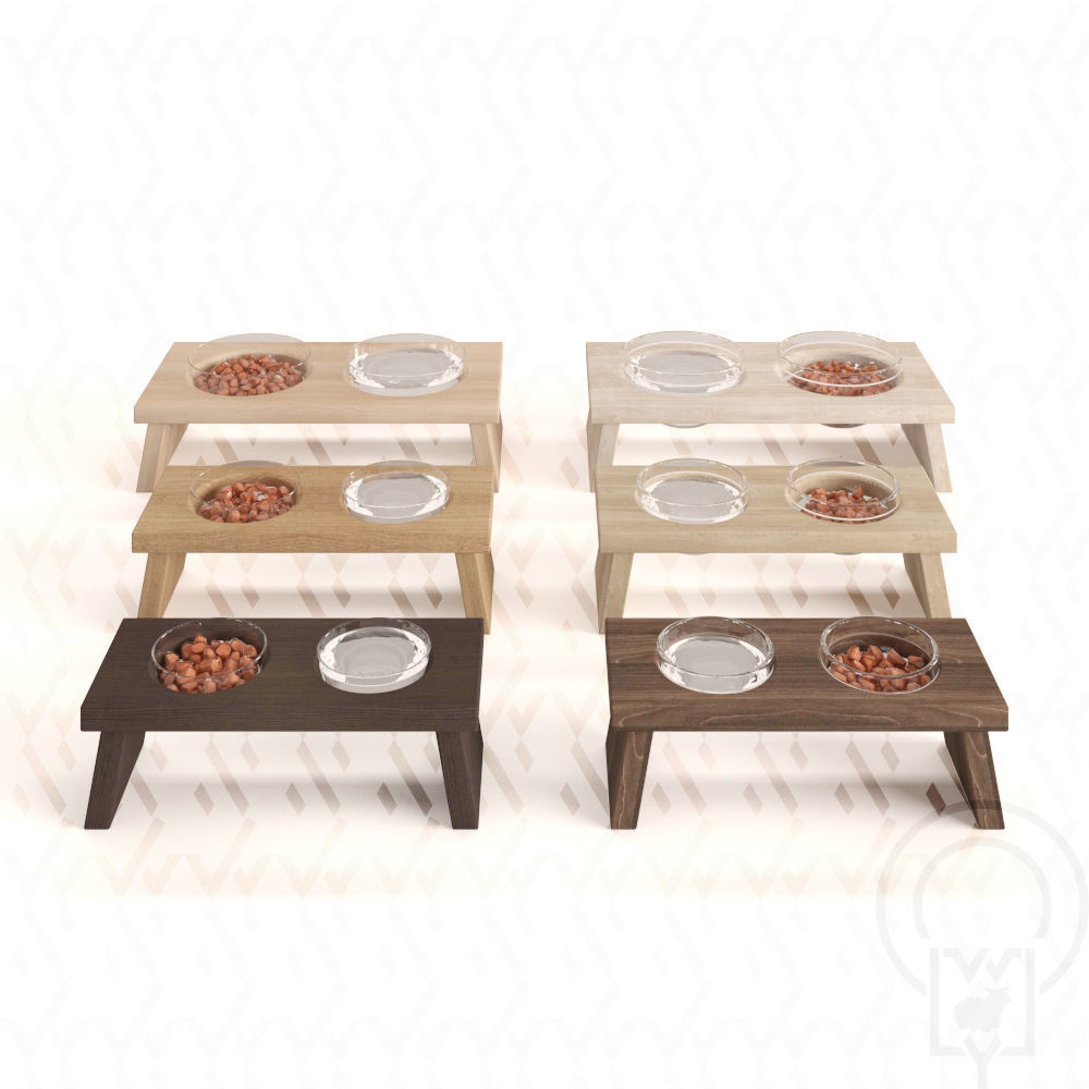 PET BOWL WET FOOD WATER 3D Model Collection_2