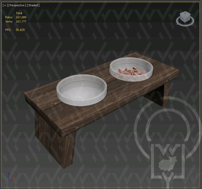 PET BOWL WET FOOD WATER 3D Model Collection_57