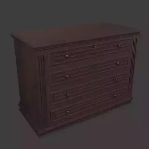 Old chest of drawers
