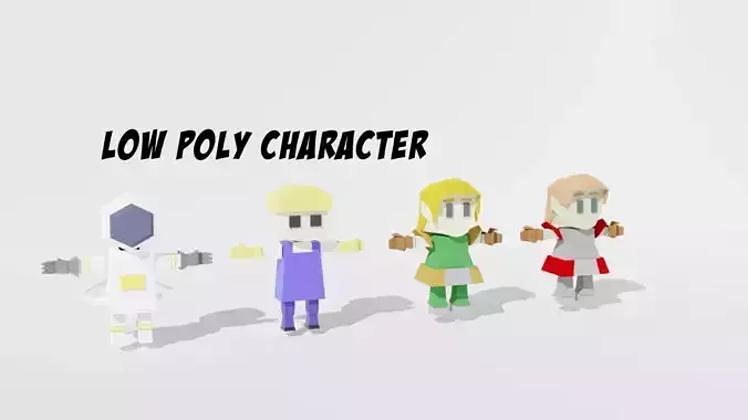 Low poly character