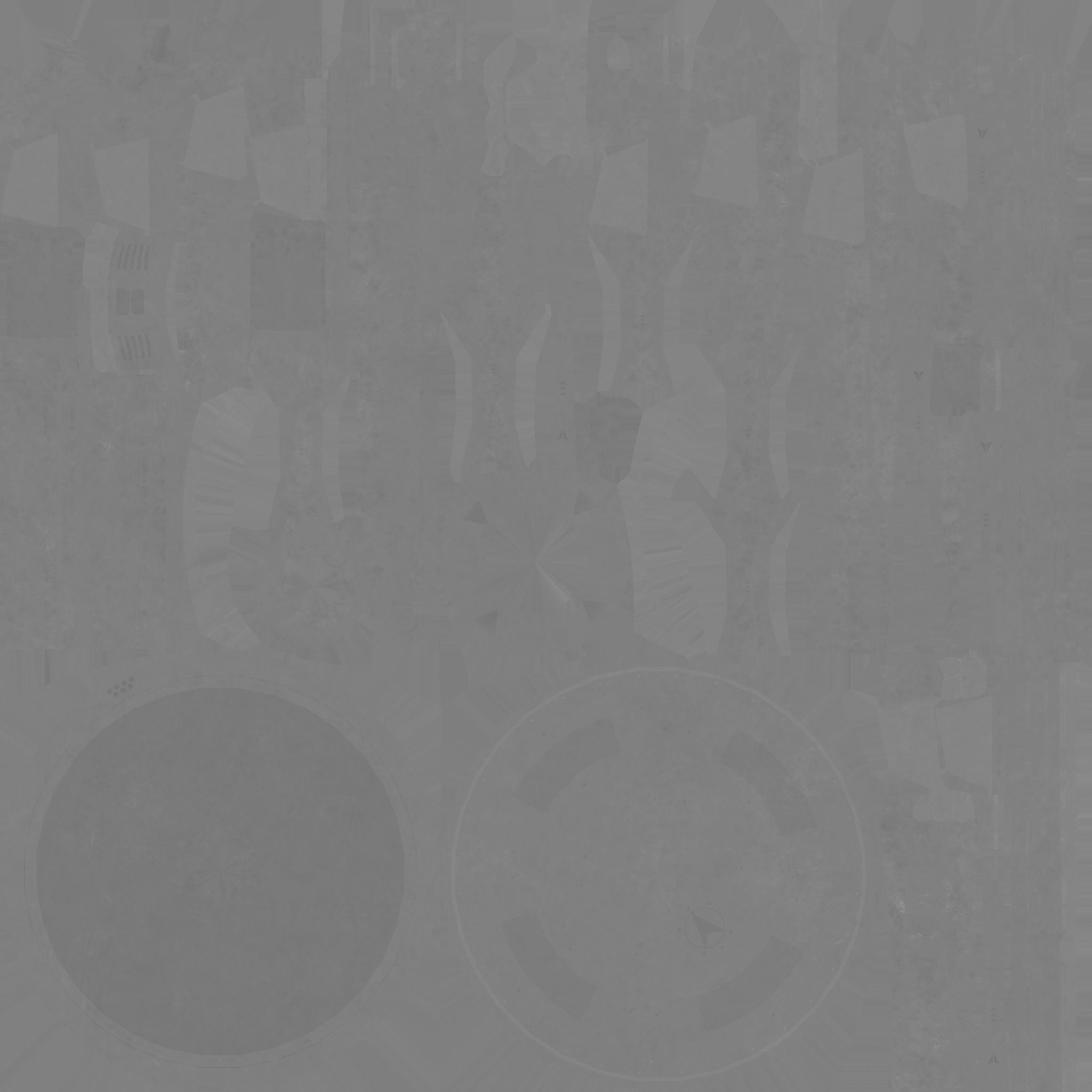 SciFi Facility C10 Abandoned - Sci Fi Exterior Design Low-poly 3D model_22