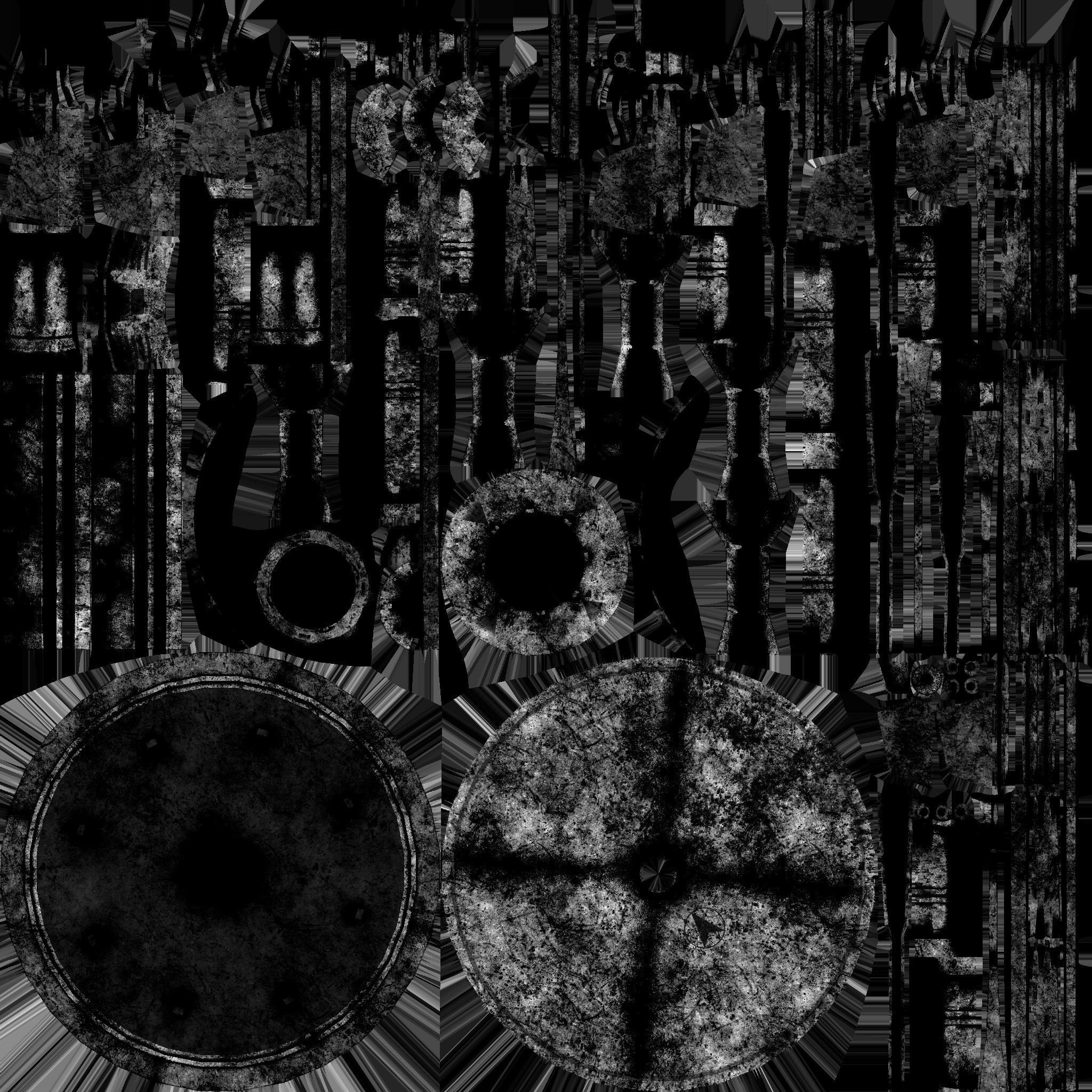 SciFi Facility C10 Abandoned - Sci Fi Exterior Design Low-poly 3D model_23