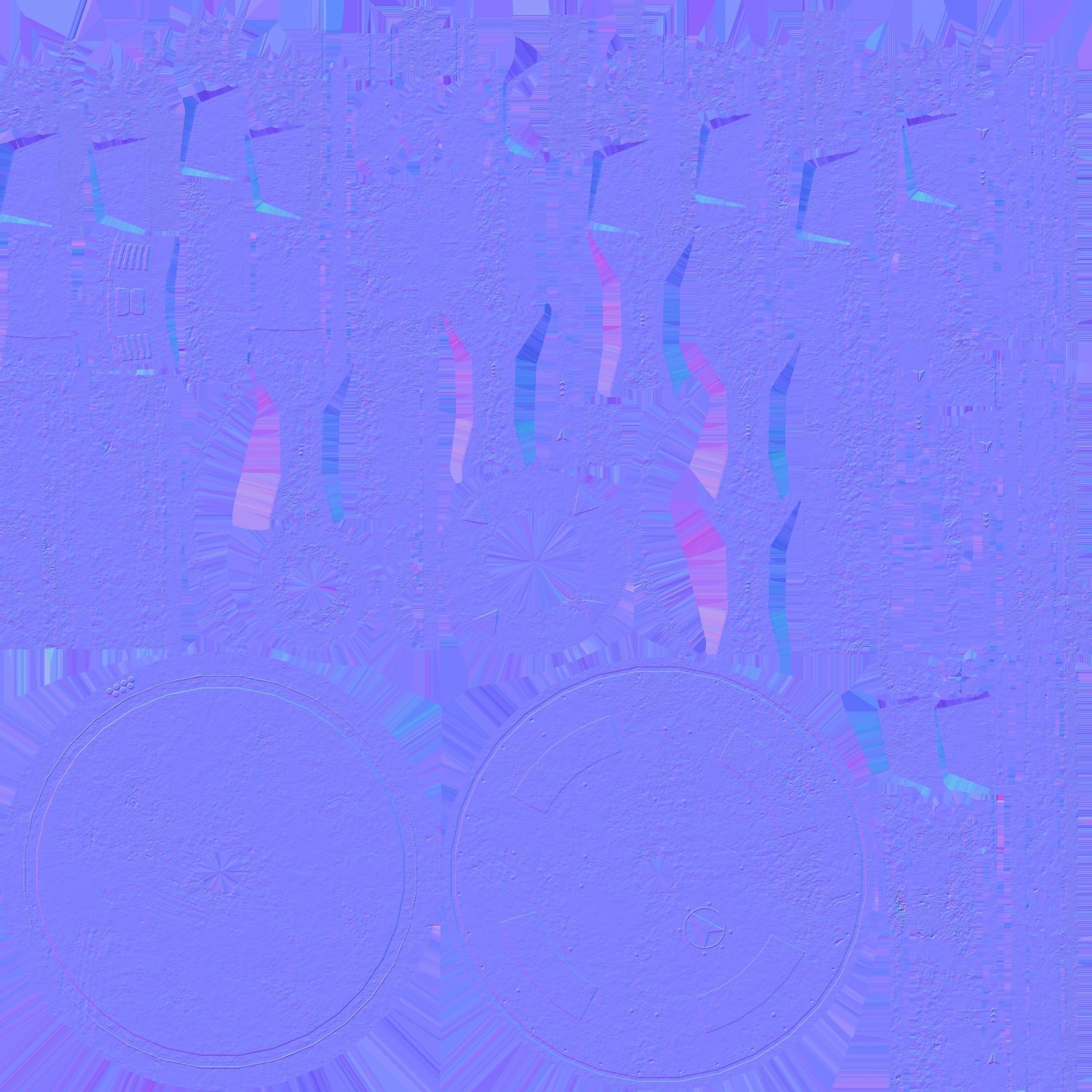 SciFi Facility C10 Abandoned - Sci Fi Exterior Design Low-poly 3D model_24