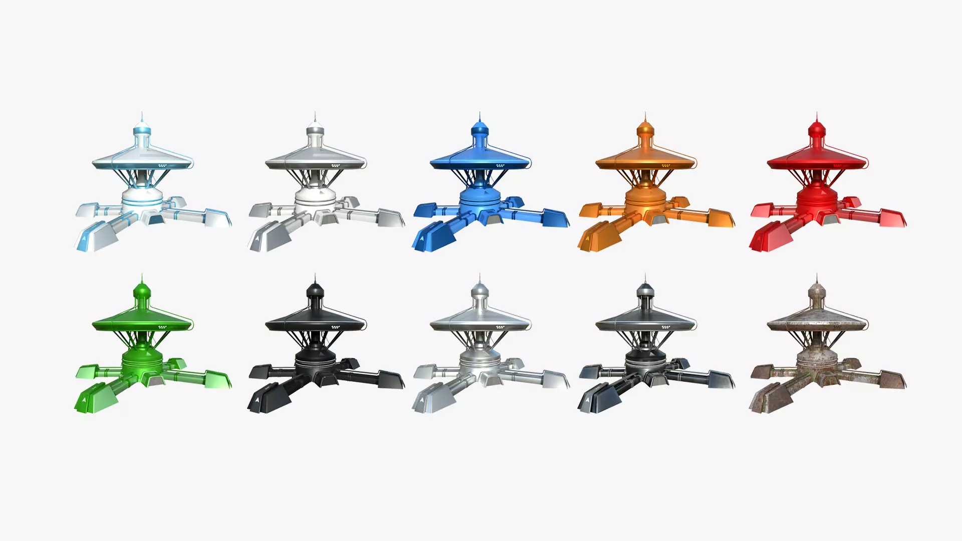 10 SciFi Facility C Collection - Sci Fi Exterior Design _0