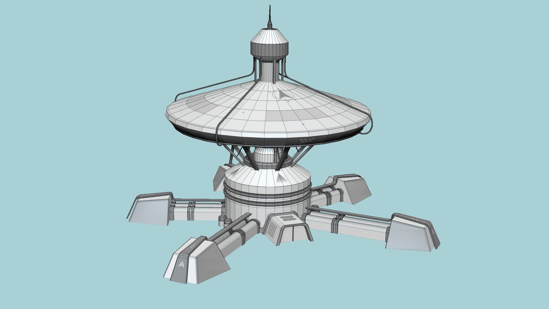 10 SciFi Facility C Collection - Sci Fi Exterior Design _77