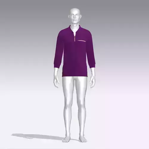 Sweater mannequin wearing shirt