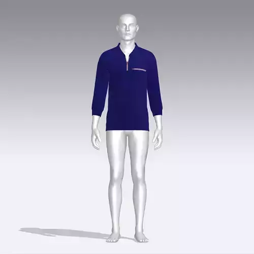 Sweater mannequin wearing shirt
