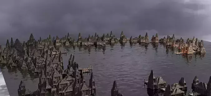 Huge Drake Fort Village 3