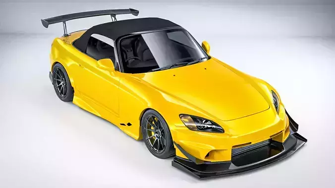 Honda S2ooo AP1 Voltex  3D model