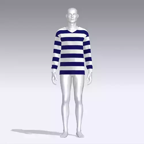 Sweater mannequin stripes
