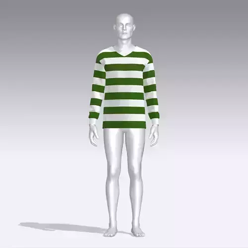 Sweater striped mannequin - striped mannequin