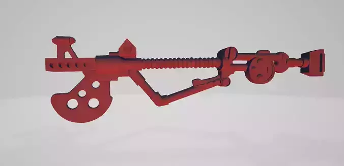 BLAST ATTACK WEAPON 3d Model Masters of the Universe MOTU HE-MAN 3D print model
