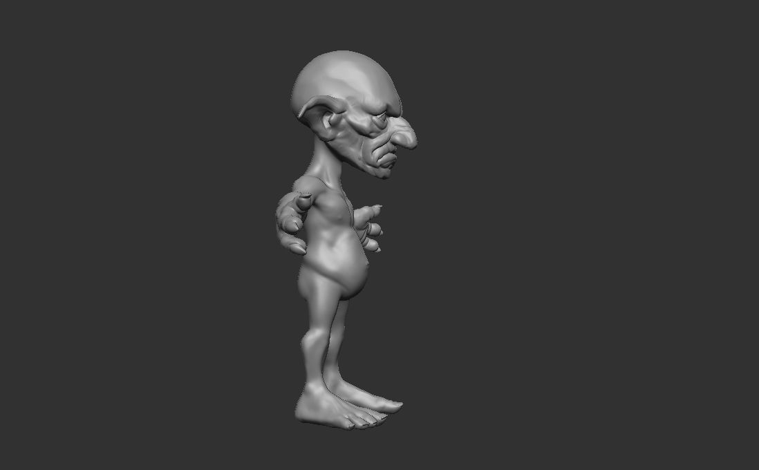 Goblin Base 3D model_9