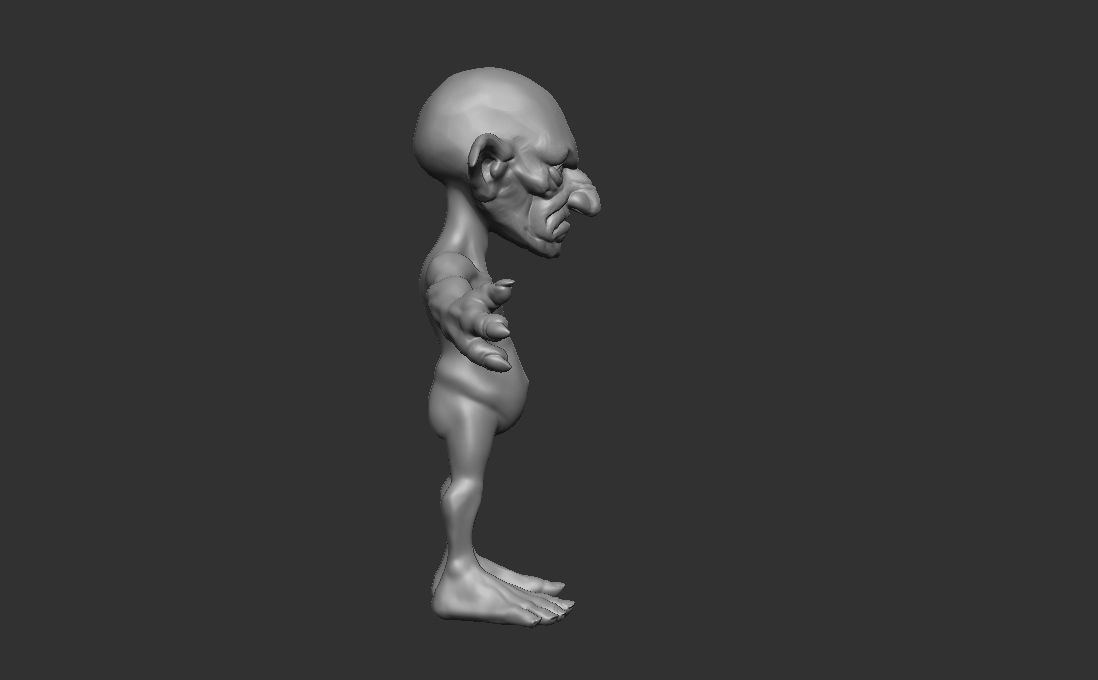 Goblin Base 3D model_8