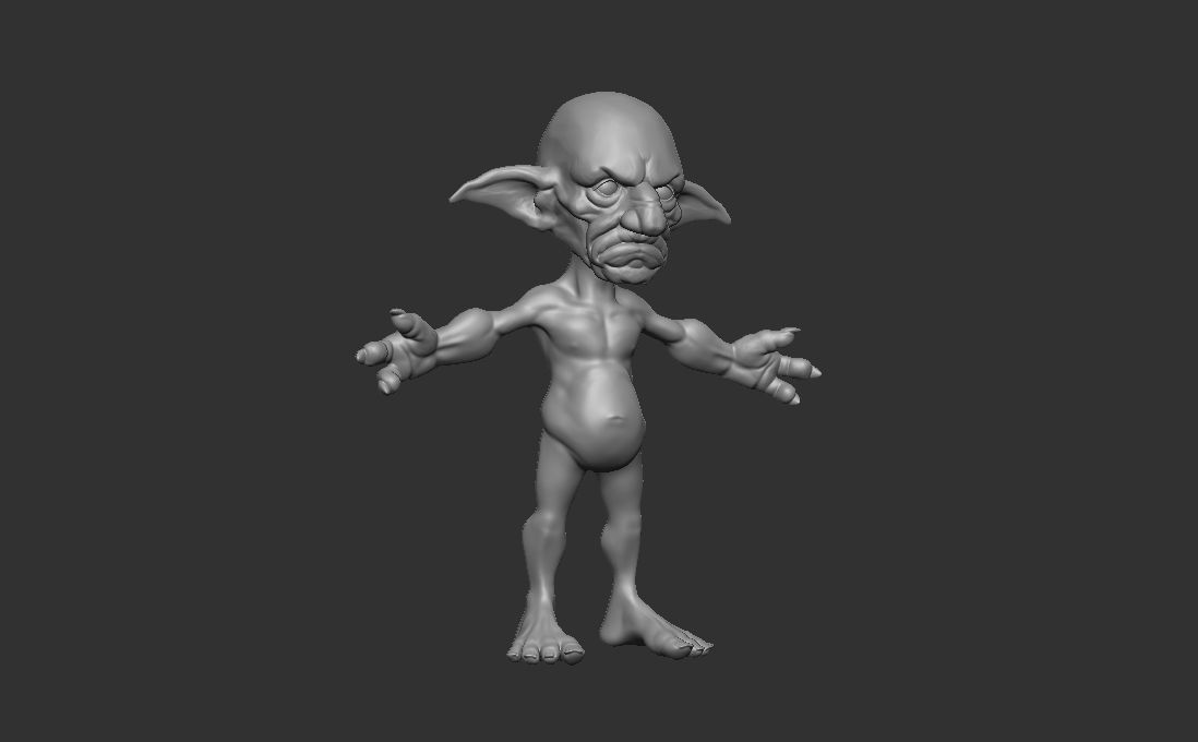 Goblin Base 3D model_13