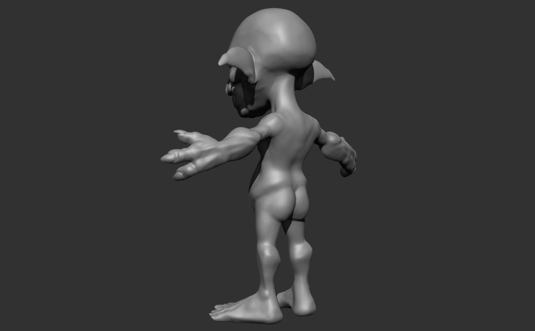 Goblin Base 3D model_23